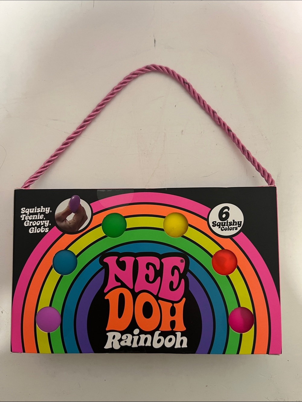 Authentic Needoh Rainboh Squishy Globs - needoh viral rare squishy